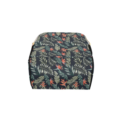 Bird Of Paradise Pattern Print Design BOP02 Diaper Bag Backpack