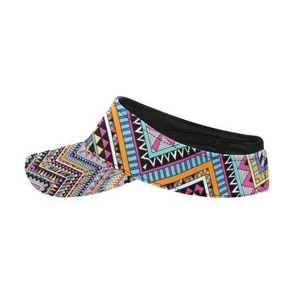 Multicolor zigzag Tribal Aztec Unisex Sun Visor