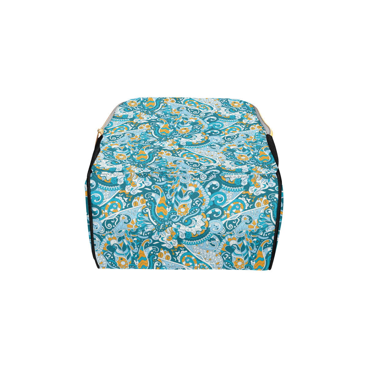 Funky Retro Pattern Print Design A03 Diaper Bag Backpack