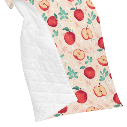 Apple Pattern Print Design AP06 Premium Quilt