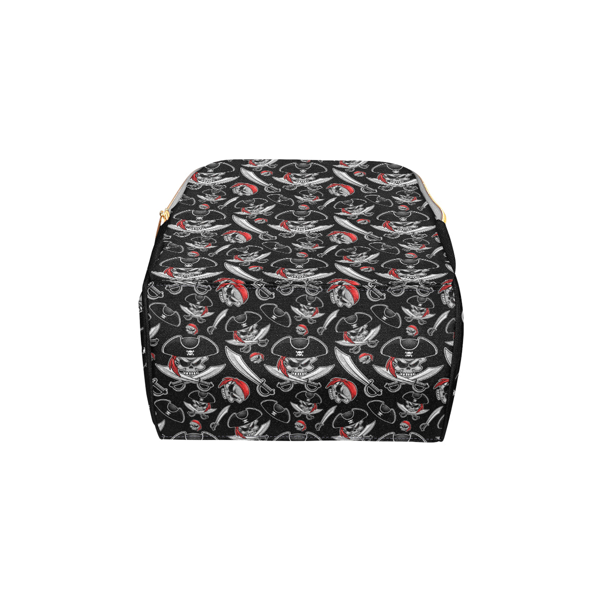 Pirate Pattern Print Design A05 Diaper Bag Backpack