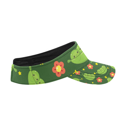 Peas Pattern Print Design A01 Unisex Sun Visor