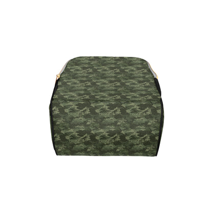 Army Camouflage Pattern Print Design 02 Diaper Bag Backpack