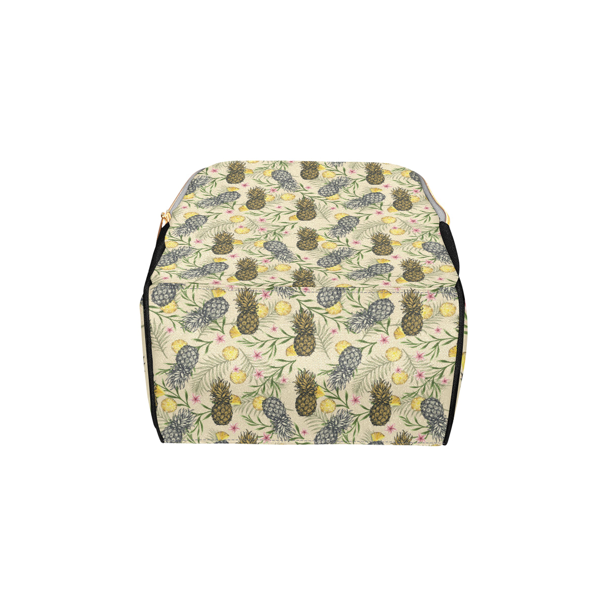 Pineapple Pattern Print Design PP012 Diaper Bag Backpack