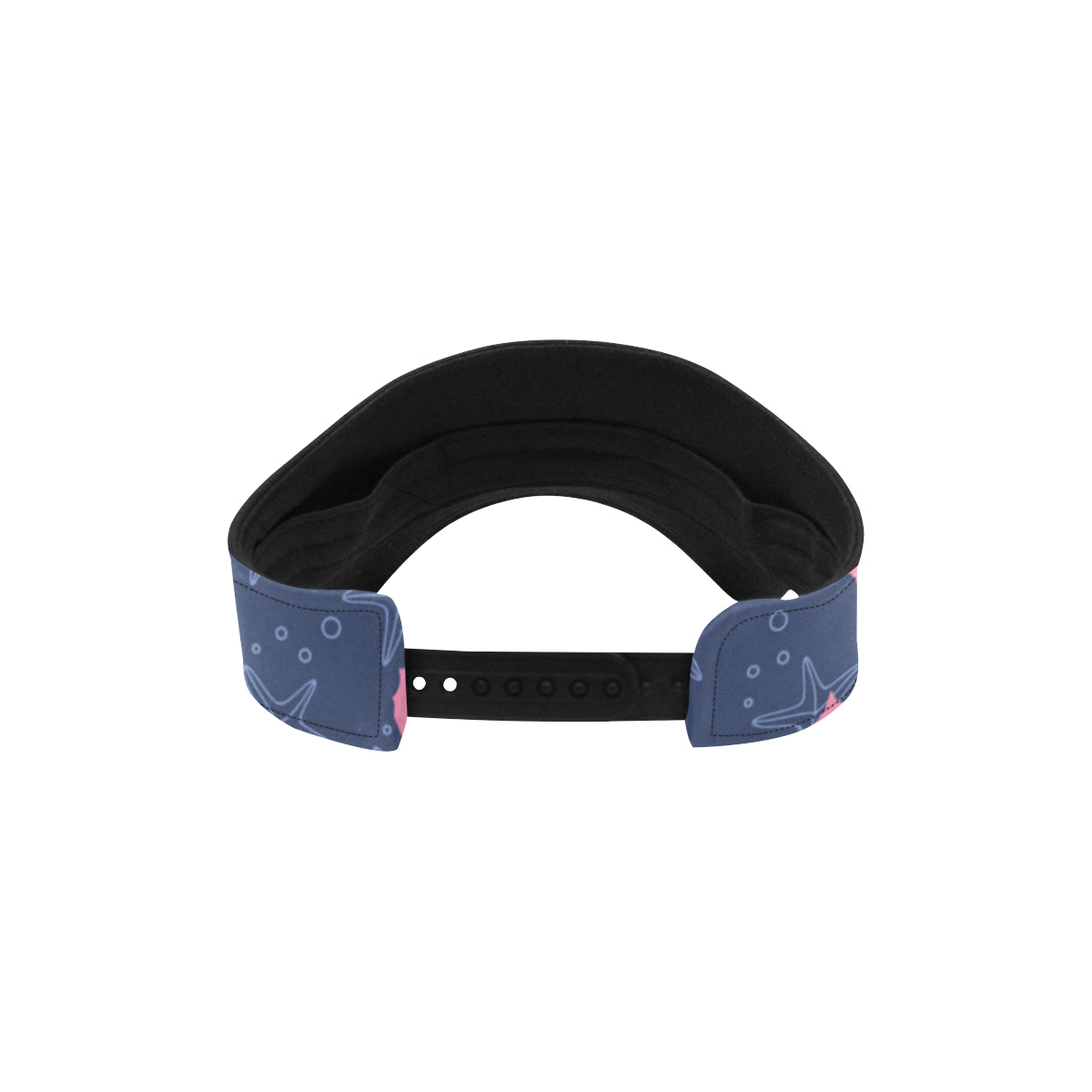 SeaHorse Pink Pattern Print Design 02 Unisex Sun Visor