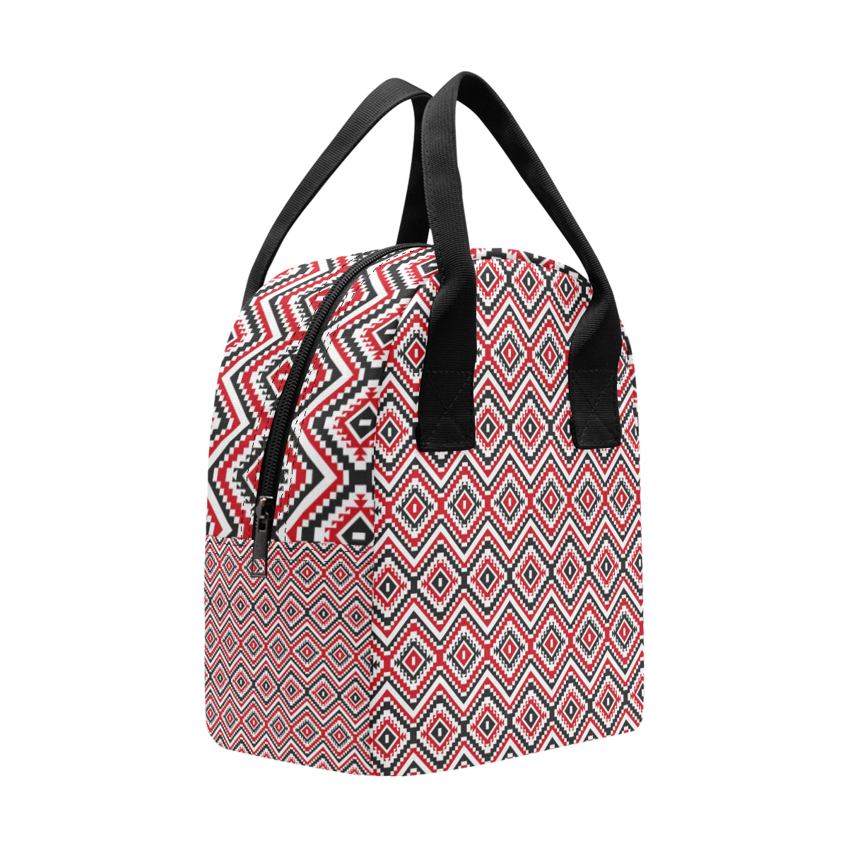 Native American Themed Tribal Print Insulated Lunch Bag