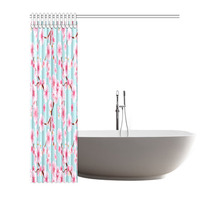 Cherry Blossom Pattern Print Design CB04 Shower Curtain