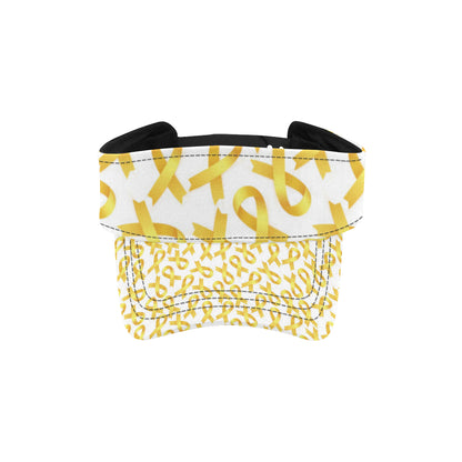 Childhood cancer Pattern Print Design 02 Unisex Sun Visor