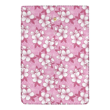 Cherry Blossom Pattern Print Design CB02 Women's Trifold Wallet