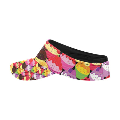 Cupcake Pattern Print Design CP02 Unisex Sun Visor