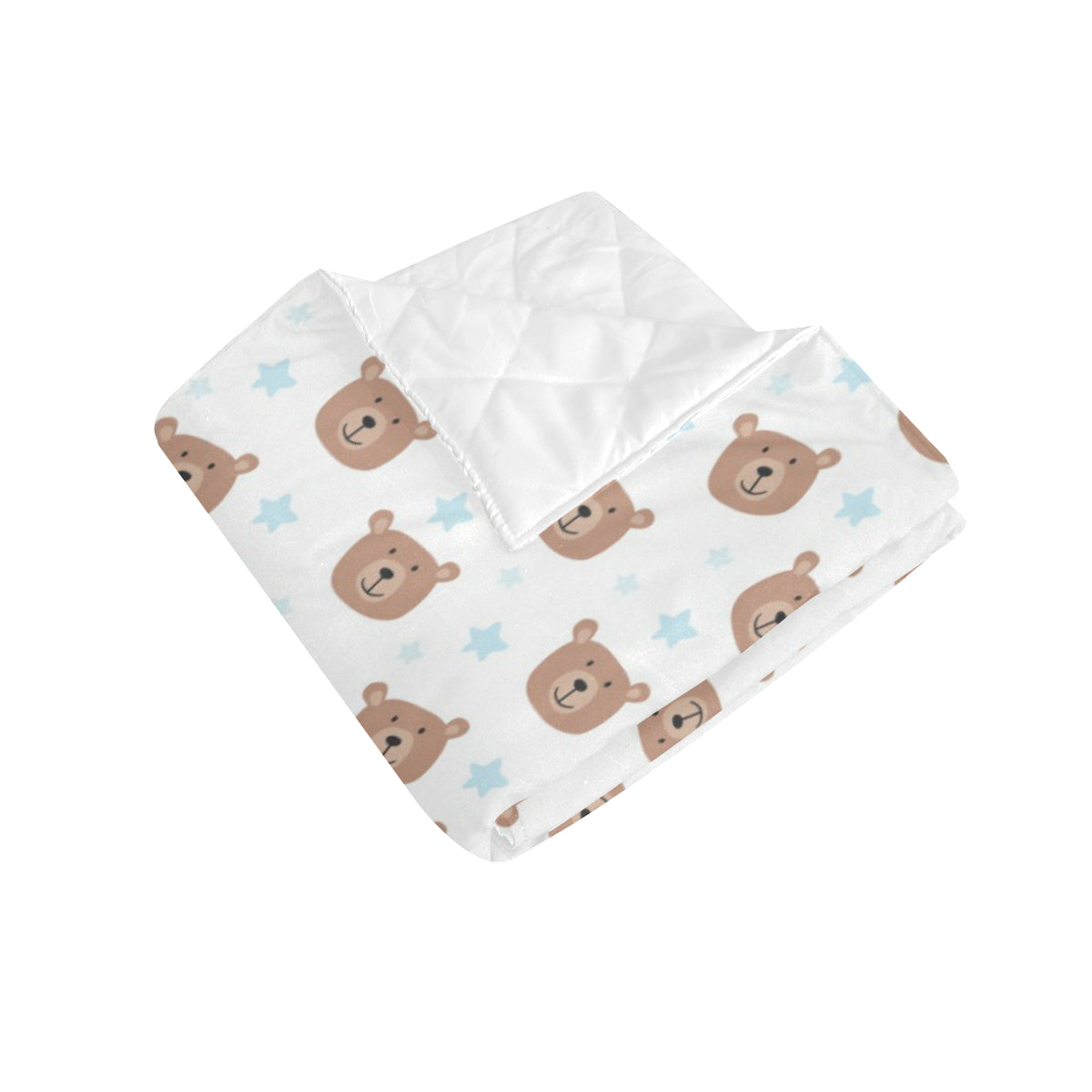 Bear Pattern Print Design BE02 Premium Quilt
