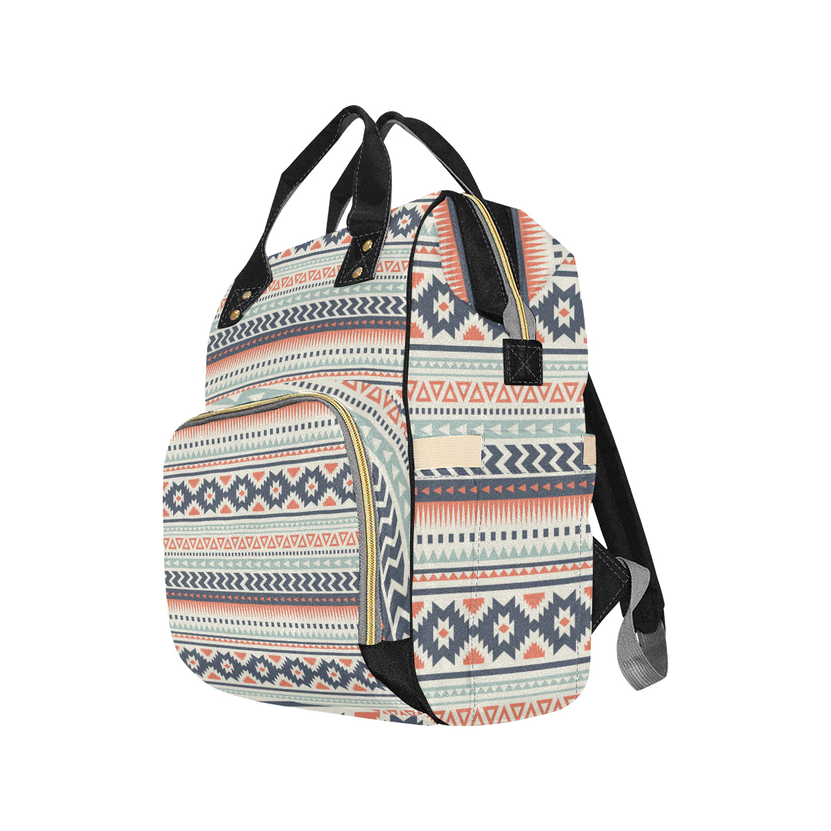 Tribal Aztec vintage pattern Diaper Bag Backpack