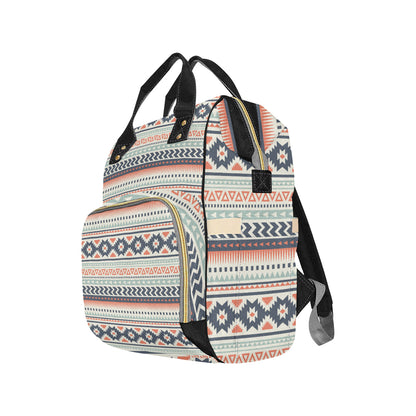 Tribal Aztec vintage pattern Diaper Bag Backpack