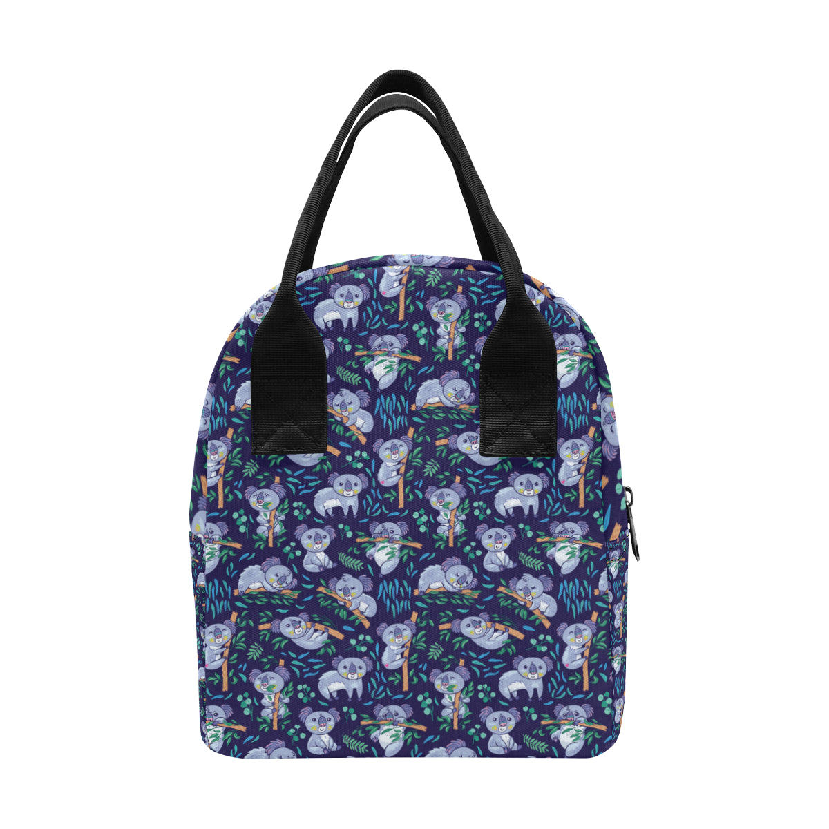 Koala Themed Design Print Insulated Lunch Bag