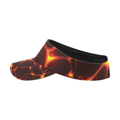 Lava Pattern Print Design 02 Unisex Sun Visor