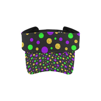 Mardi Gras Pattern Print Design 07 Unisex Sun Visor