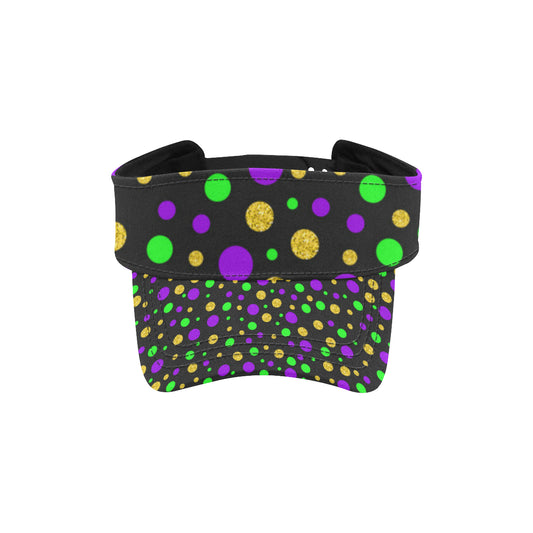Mardi Gras Pattern Print Design 07 Unisex Sun Visor