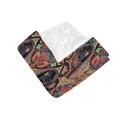Bohemian Pattern Print Design 06 Premium Quilt