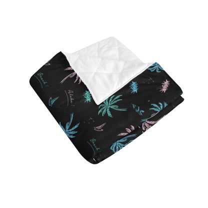 Aloha Hawaii Pattern Print Design 03 Premium Quilt