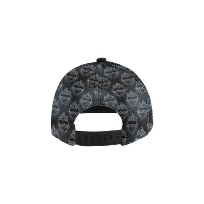 Christian Heart Tattoo Style Snapback Cap