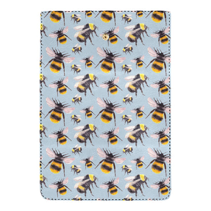 Bee Pattern Print Design BEE08 Women's Trifold Wallet