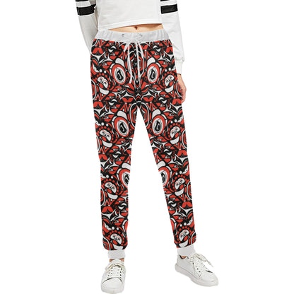 Native North American Themed Print Unisex Sweatpants