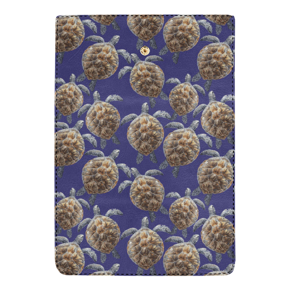 Sea Turtle Pattern Print Design T05 Women's Trifold Wallet