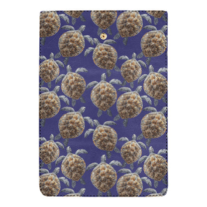 Sea Turtle Pattern Print Design T05 Women's Trifold Wallet