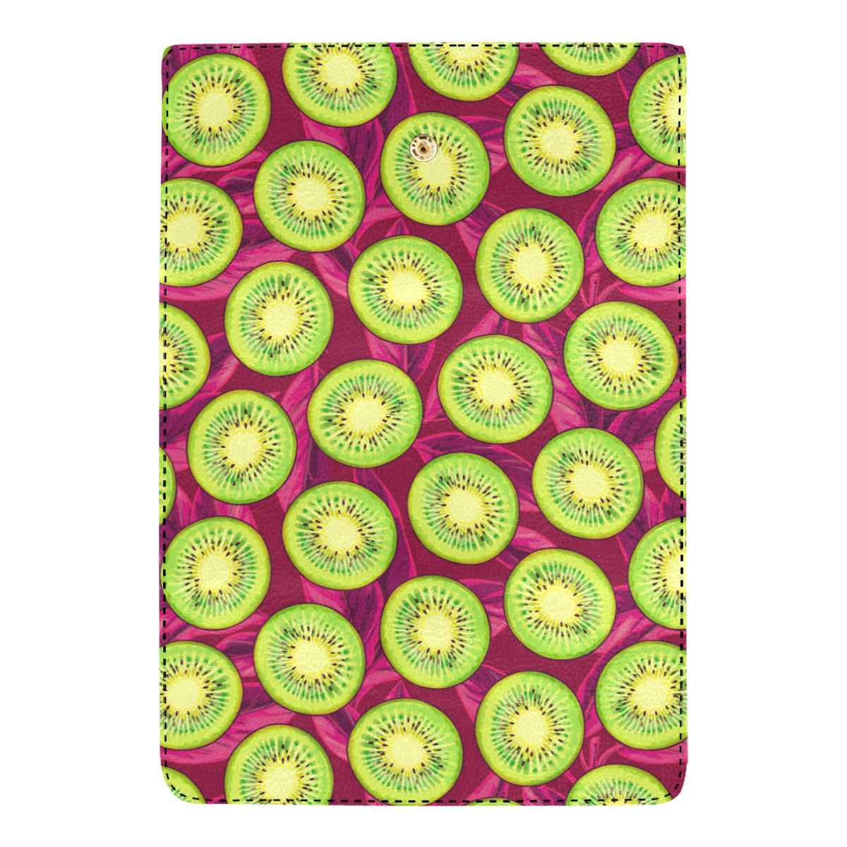Kiwi Pattern Print Design KW05 Women's Trifold Wallet