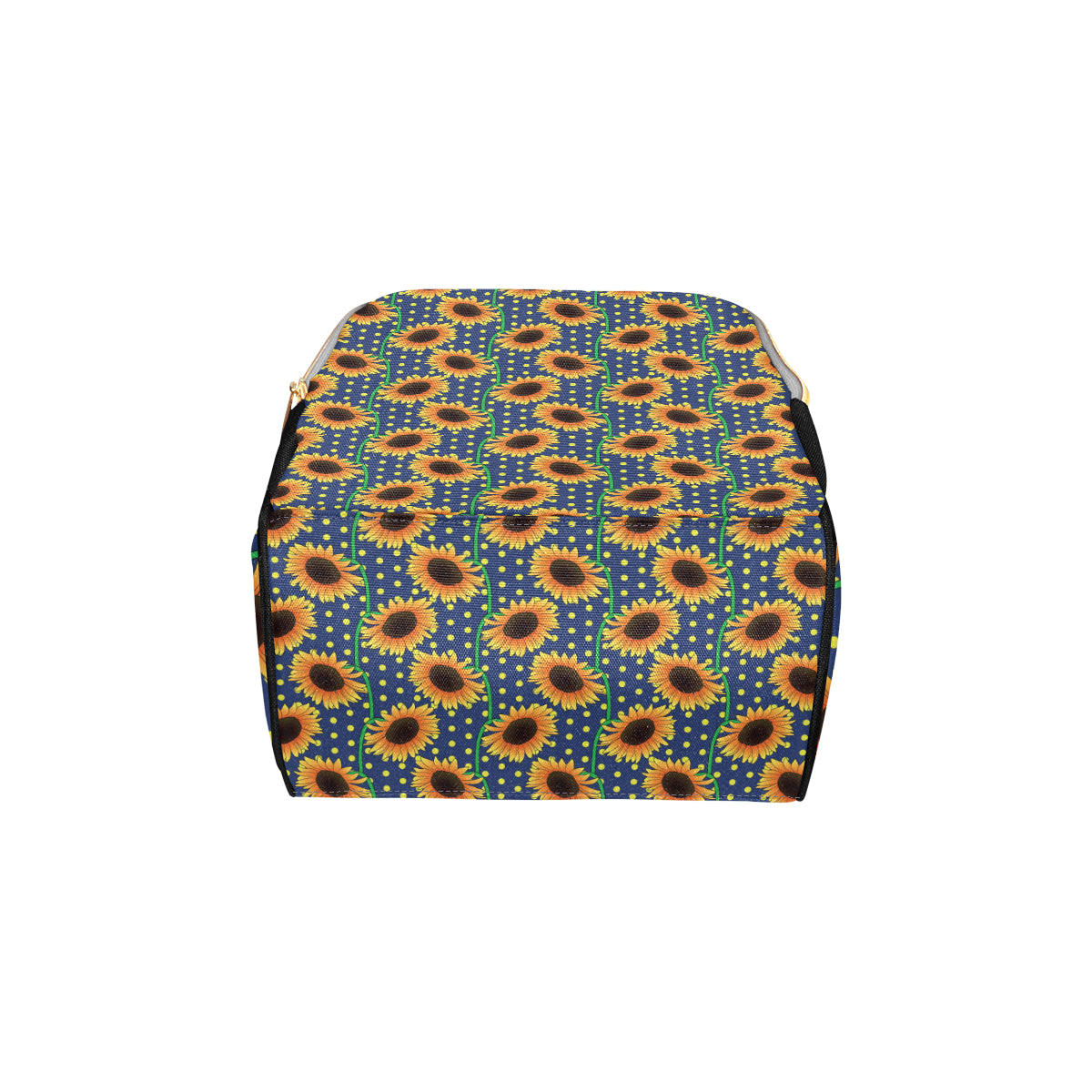 Sunflower Pattern Print Design SF03 Diaper Bag Backpack