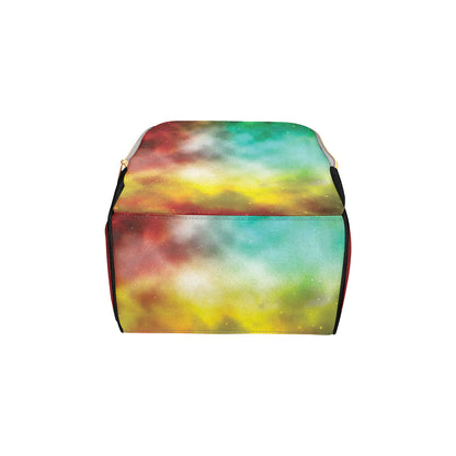 Nebula Pattern Print Design A04 Diaper Bag Backpack