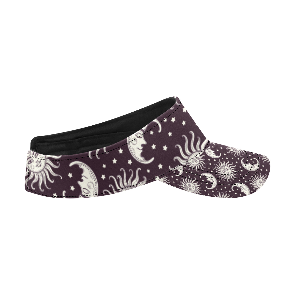 Sun Moon Face Unisex Sun Visor