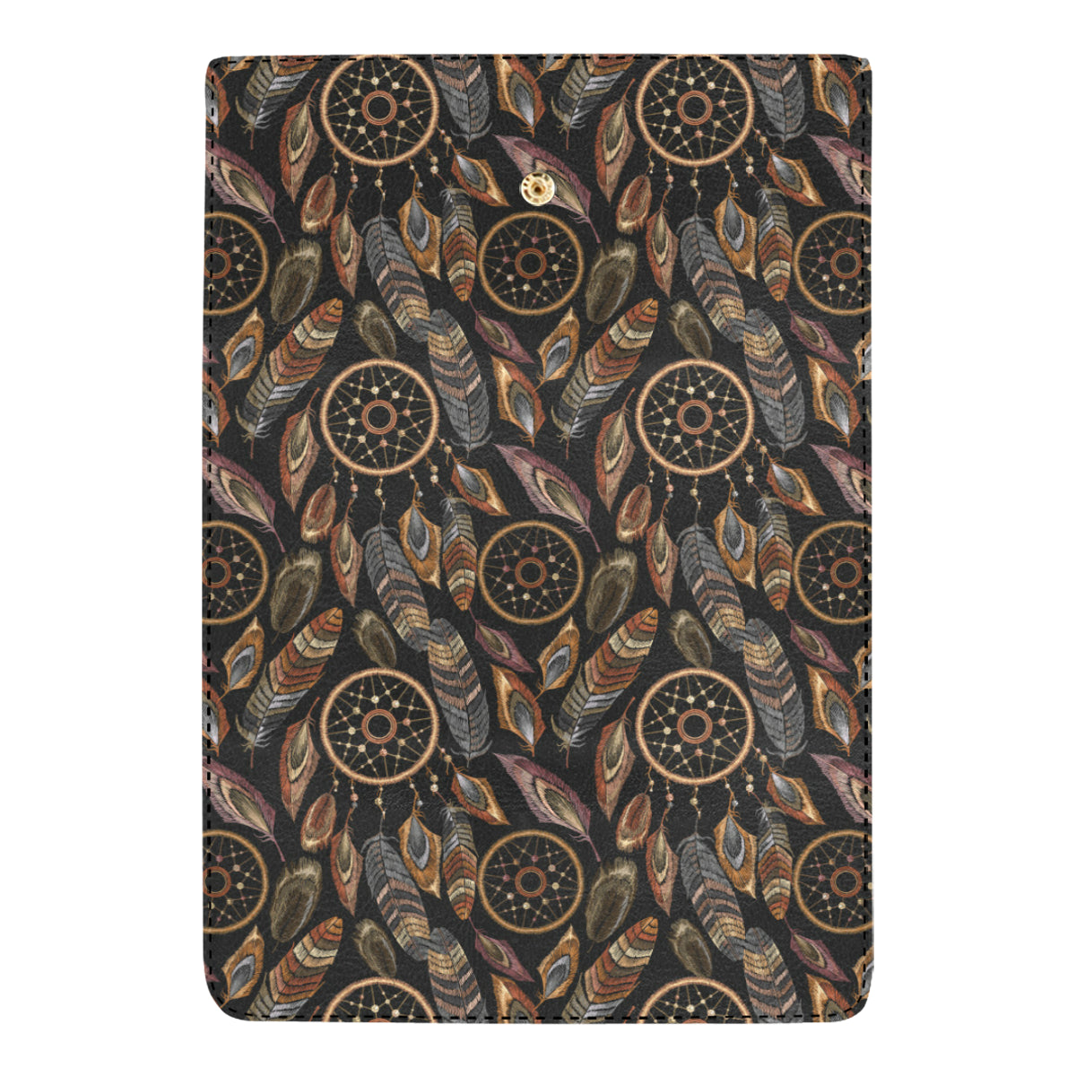Dream catcher embroidered style Women's Trifold Wallet
