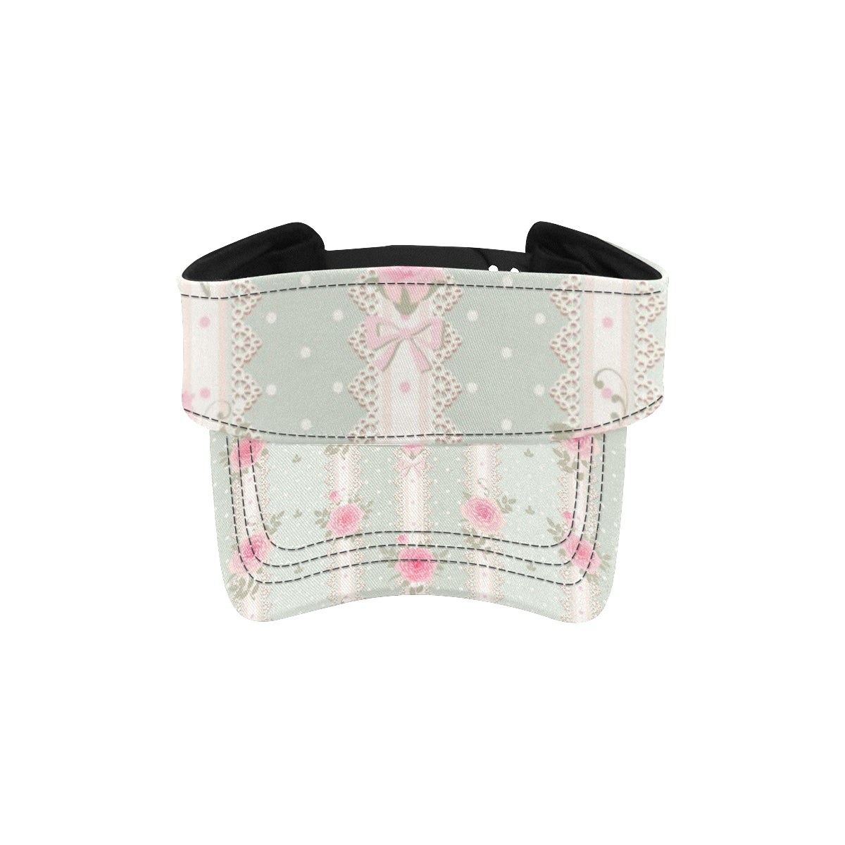 Rose Pattern Print Design RO016 Unisex Sun Visor