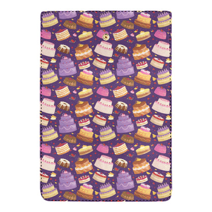 Cake Pattern Print Design 05 Women's Trifold Wallet
