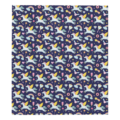 Pegasus Pattern Print Design 05 Premium Quilt
