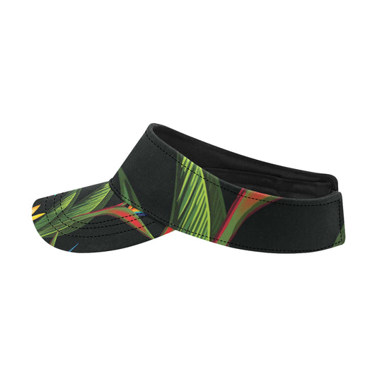 Bird Of Paradise Pattern Print Design BOP012 Unisex Sun Visor