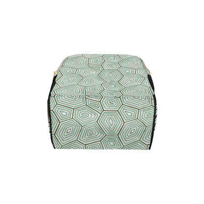 Sea Turtle Skin Print Diaper Bag Backpack