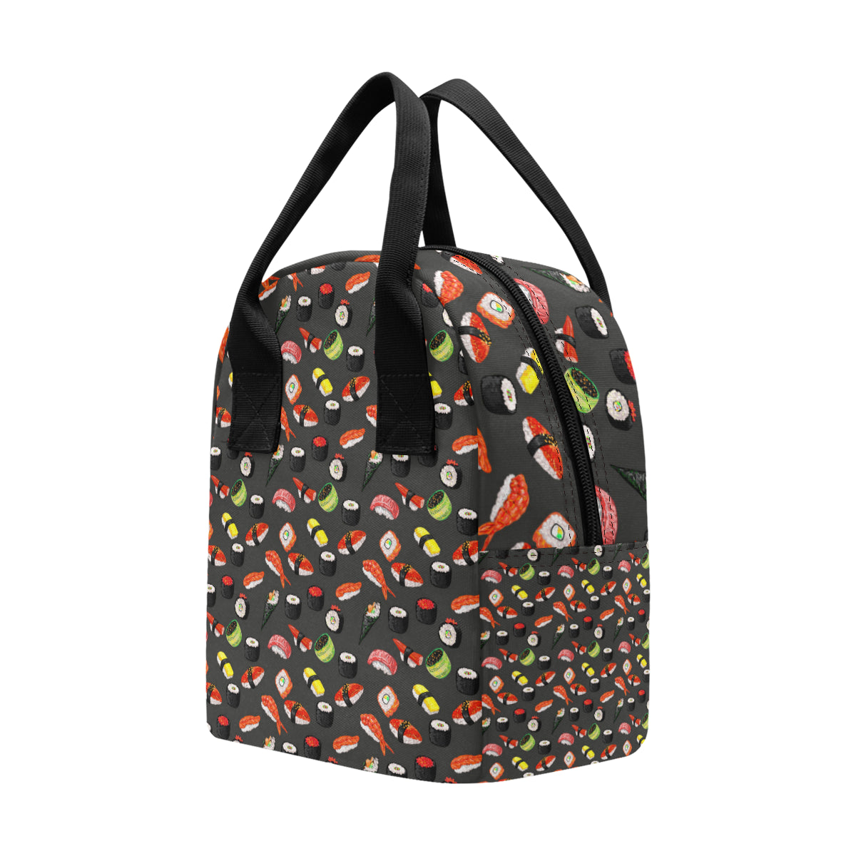 Sushi Design Print Insulated Lunch Bag