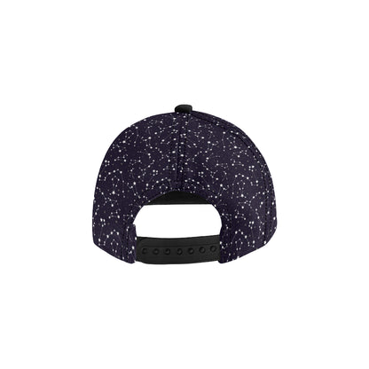 Zodiac Star Pattern Design Print Snapback Cap