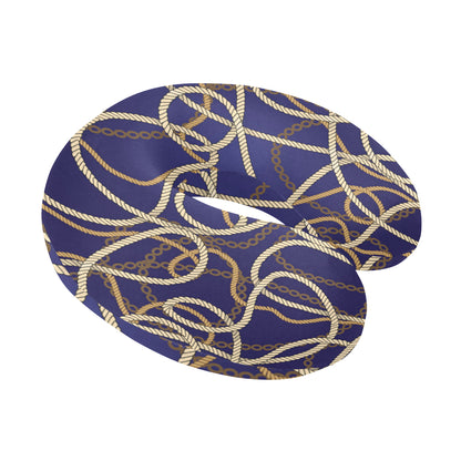 Rope Pattern Print Design A01 U-Shaped Travel Neck Pillow