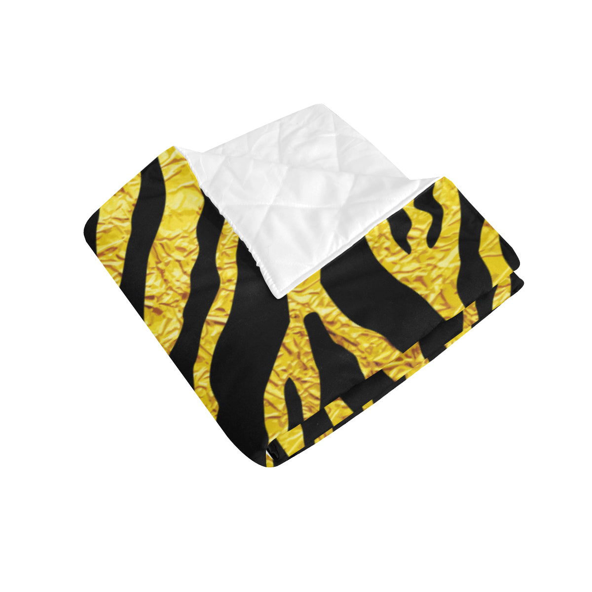zebra Gold Premium Quilt