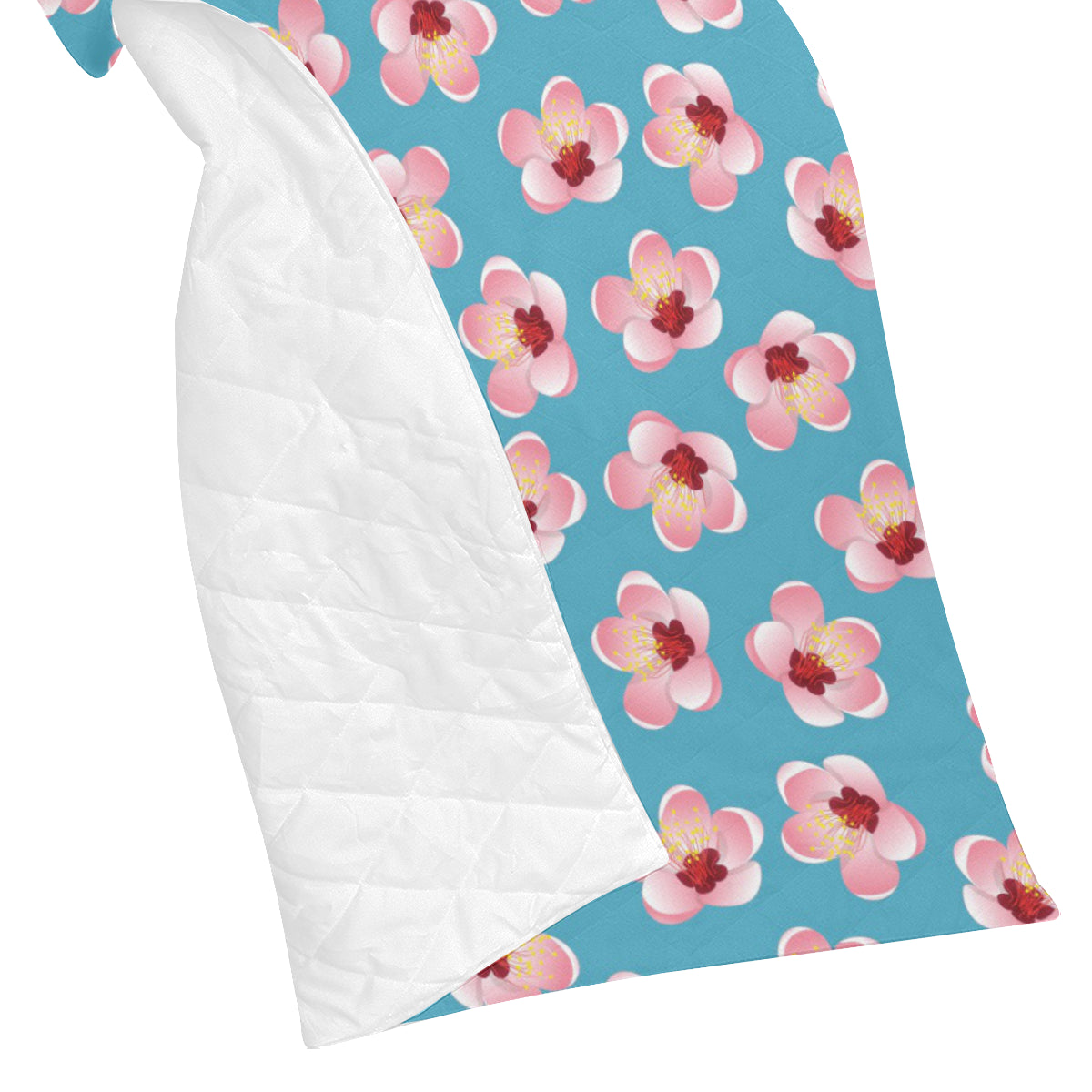 Cherry Blossom Pattern Print Design CB09 Premium Quilt
