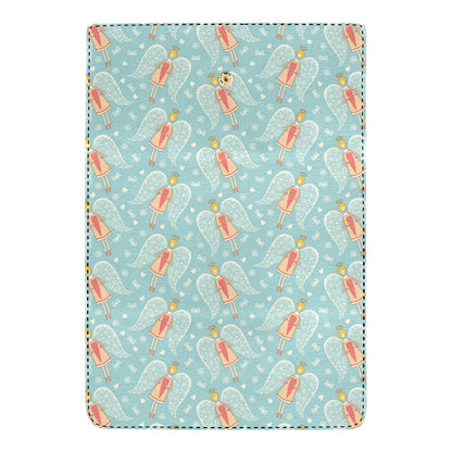 Angel Pattern Print Design 01 Women's Trifold Wallet
