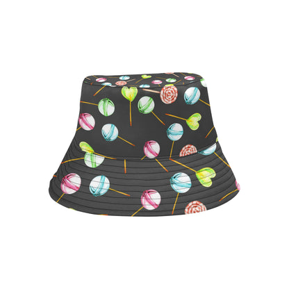 Lollipop Pattern Print Design LL02 Unisex Bucket Hat