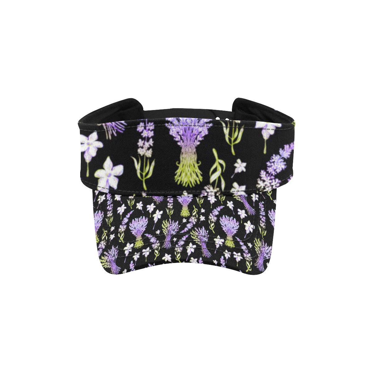 Lavender Pattern Print Design LV04 Unisex Sun Visor