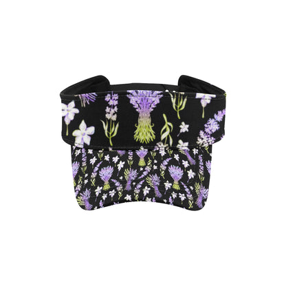 Lavender Pattern Print Design LV04 Unisex Sun Visor