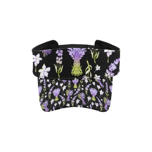 Lavender Pattern Print Design LV04 Unisex Sun Visor