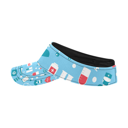 Nurse Pattern Print Design A03 Unisex Sun Visor