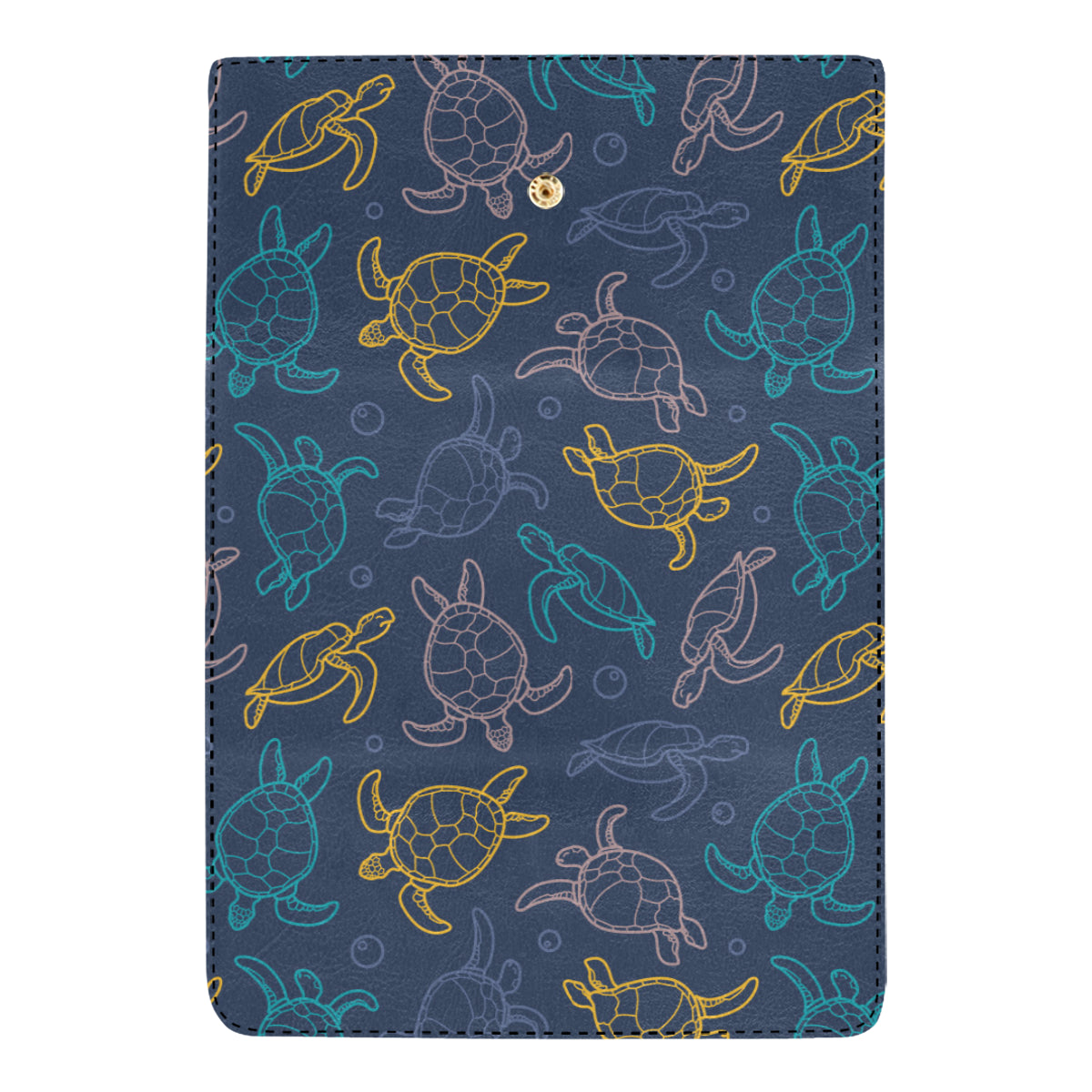 Sea Turtle Baby Print Women's Trifold Wallet